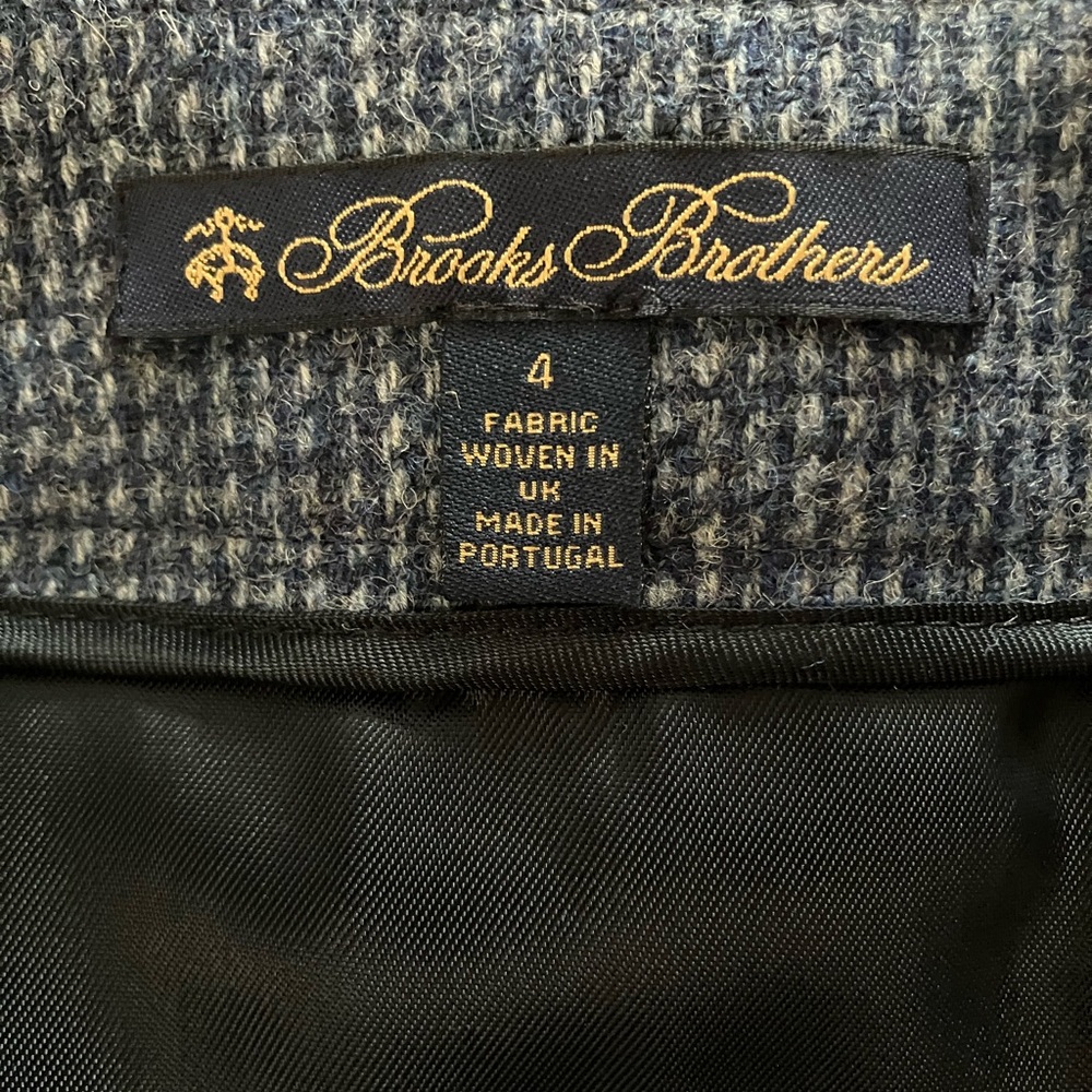 Wool skirt, Brooks Brothers